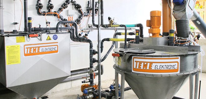 Fütterungsanlage für Flüssigfütterung